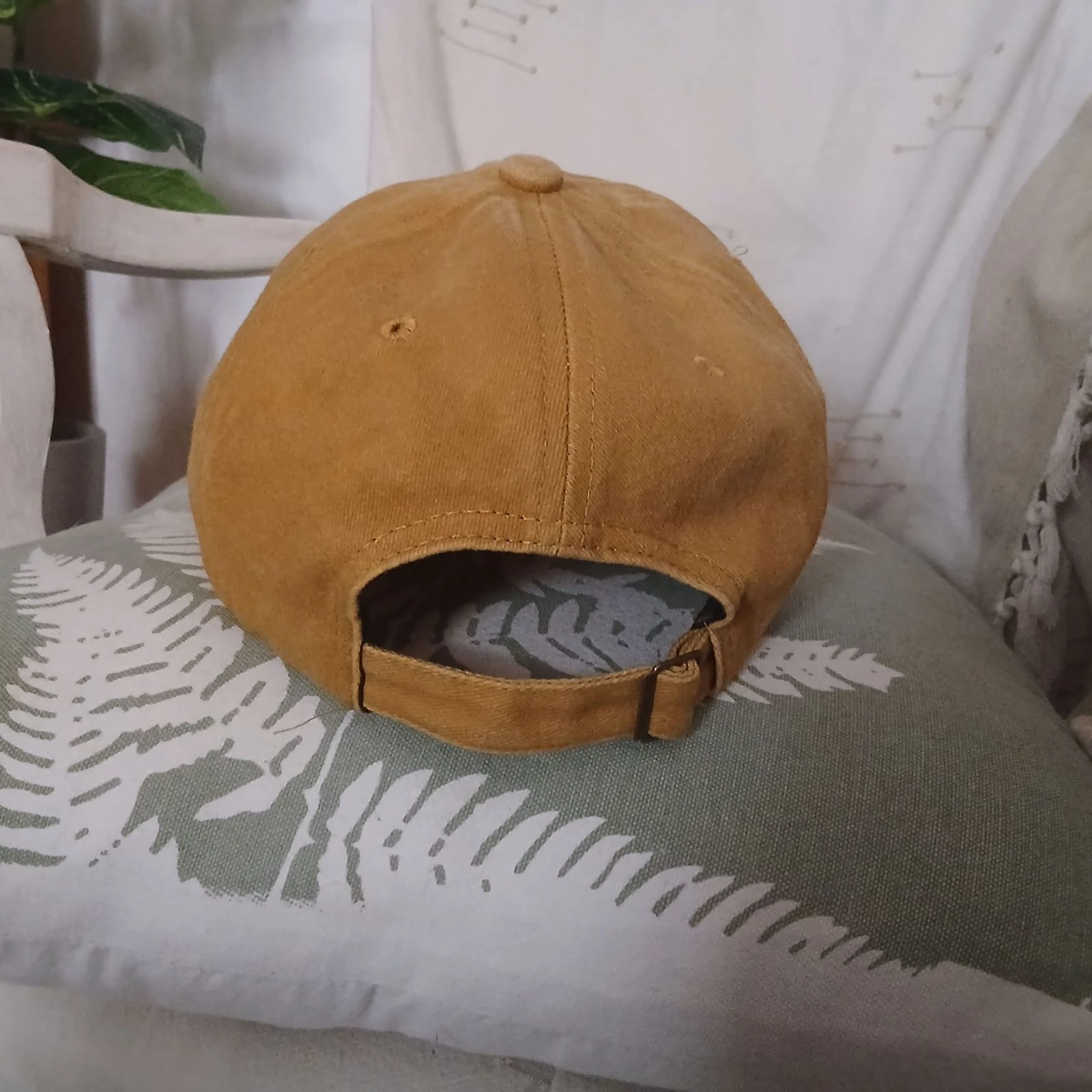 Gorra de béisbol – Estilo Vintage / Mostaza – photo 5